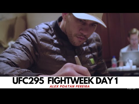 ALEX PEREIRA's UFC 295 Fight Week | Day 1 | Alex Poatan Pereira