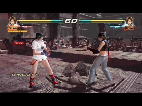 212_2 Asuka Kazama vs Asuka - Tekken 7 ( Uchiha x24 ) Online PC sin grafica