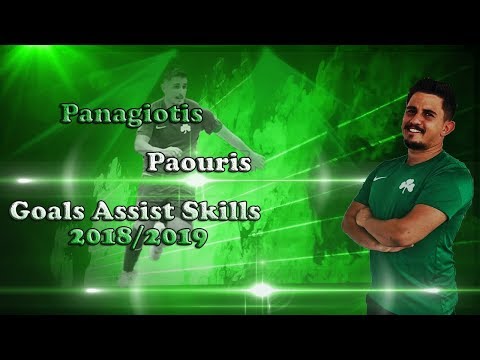 Panagiotis Paouris Goals Assist Skills 2018-2019 PANATHINAIKOS  FUTSAL