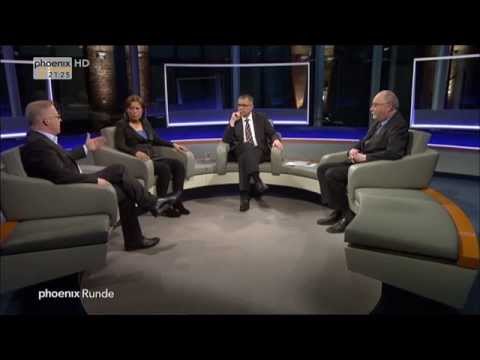 "Flugzeugkatastrophe - Der Absturz der Germanwings-Maschine" - phoenix Runde (1) vom 24.03.2015