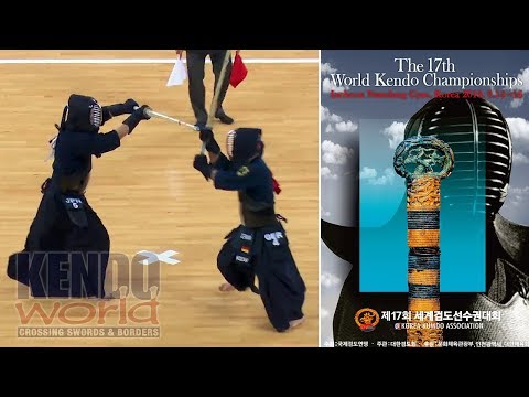 Men’s Ind. 2R: Japan vs. Germany - 17th World Kendo Championships (2018)