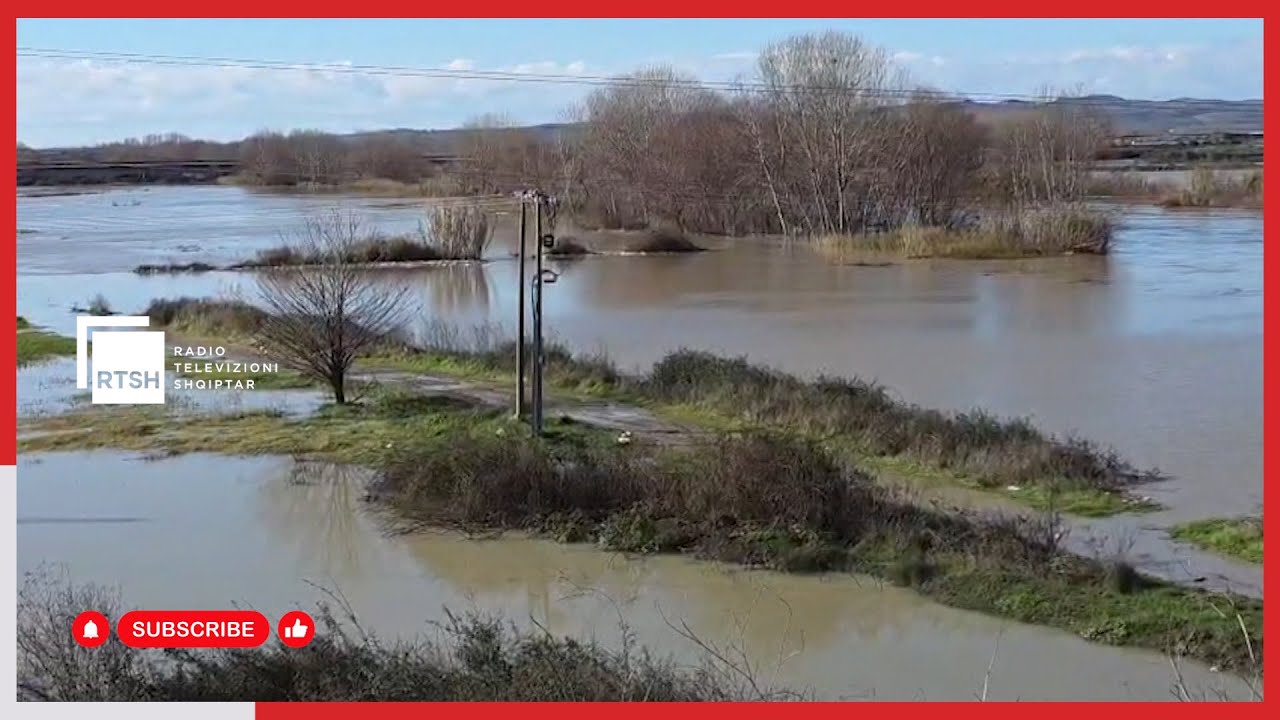 Dalin nga shtrati lumi Seman, Vjosë e Shkumbin, pritet rritje e niveleve në të gjithë lumenjtë