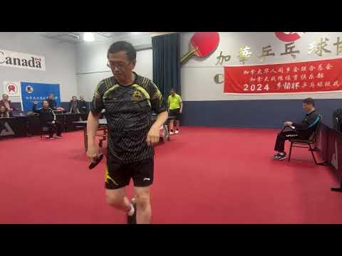 2024乡情杯男单决赛江建vs任勇 女单决赛Amy zhao vs Laura liu