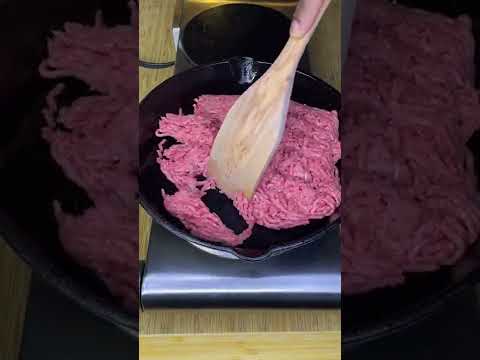 How To Ground Beef #shorts