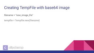 How to create API POST request with base64 image as multipartform data using Ruby on Rails