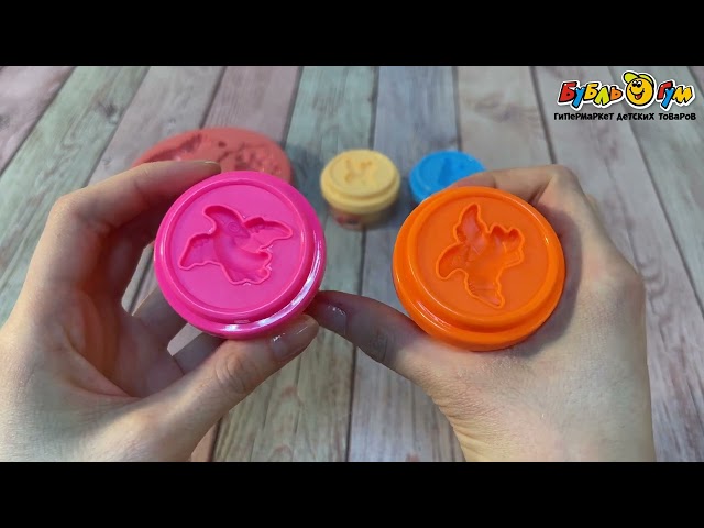 Набор массы для лепки Lanson Toys с инструментами Фрукты 4цв 11предметов с 3лет - видео