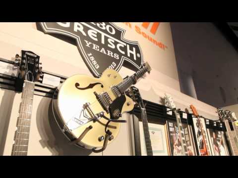 NAMM 2013: Gretsch Guitars Booth Tour