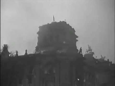 General Helmuth Weidling speaks With Soviets after Berlin Surrender (1945)