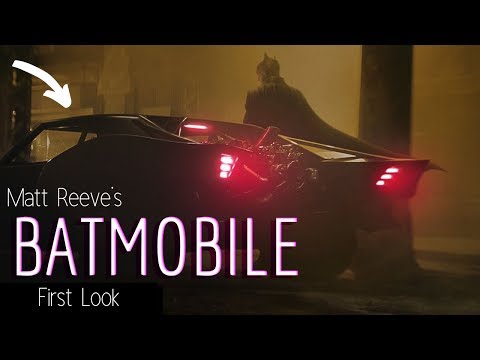 THE BATMAN (2021) Batmobile Official First Look - Robert Pattinson, Matt Reeves Movie