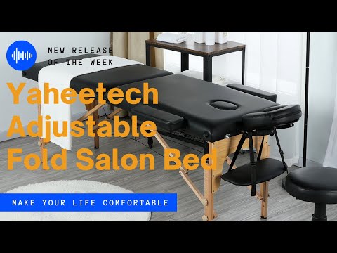 Portable Massage Bed With Tilting Face Cradle And Armrest