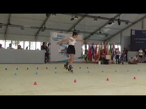 WFSC 2018   ARNHEM   Classic Slalom Senior Women Finals   12 place García Patiño Alba