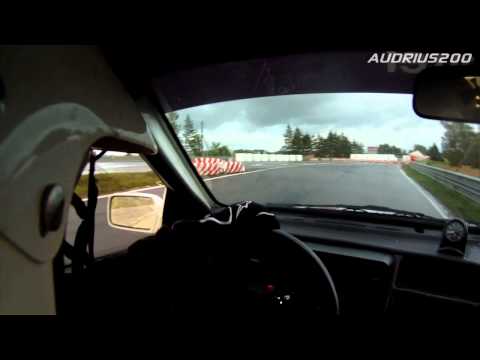Thumbnail for Ford Sierra Cossworth on wet track with semi slick tyres by Holland Car