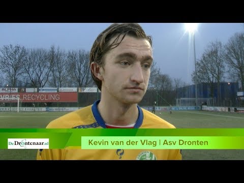 Kevin van der Vlag na SV Urk - Asv Dronten 2-0