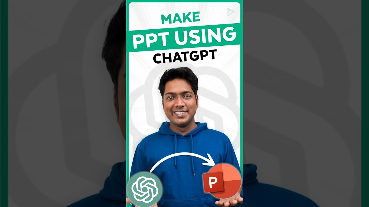 Create a PowerPoint Presentation Using ChatGPT 🤯