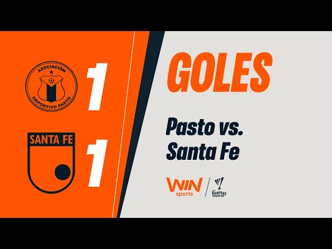 Pasto vs. Santa Fe (goals) | Liga BetPlay Dimayor 2025-2 | Matchday 12