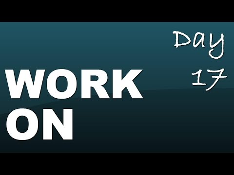 短語動詞：工作上 - 第17天與JenniferESL合作 (Phrasal verb: work on - Day 17 with JenniferESL)