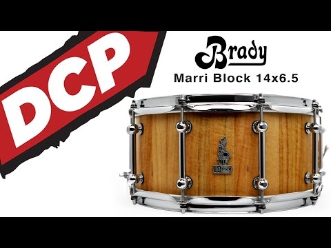 DCP Review: Brady Marri Block Snare Drum 14x6.5 Natural Satin
