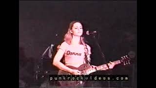 The Donnas - You Make Me Hot 2/19/98 video