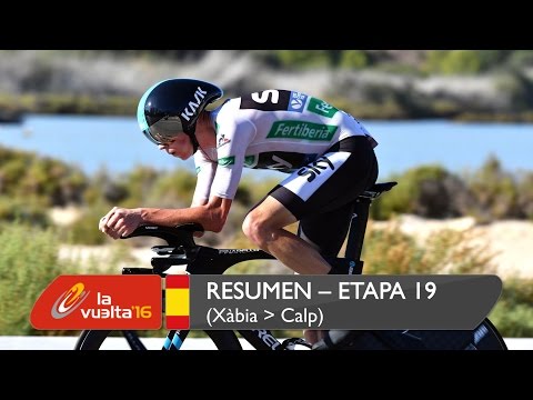 Resumen - Etapa 19 (Xàbia / Calp) - La Vuelta a España 2016