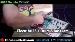 Video thumbnail for KORG Electribe ES-1 │ Drum and Bass LIVE Jam - haQ attaQ by Jakob Haq