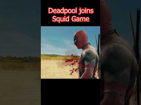 Deadpool joins squidgame 😱😱 #movie #deadpool #film #marvelstudios #marvel #deadpool3 #squidgame