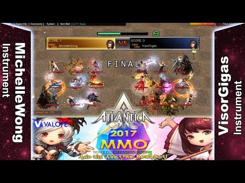 Titan 10/12/2017 AM: Final - MichelleWong vs VisorGigas - Atlantica Online