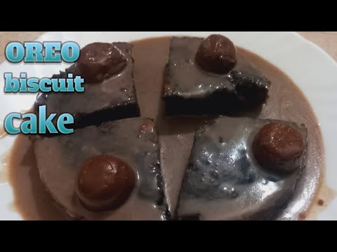 OREO बिस्कुट का एकदम बेकरी STYLE केक | oreo biscuit cake