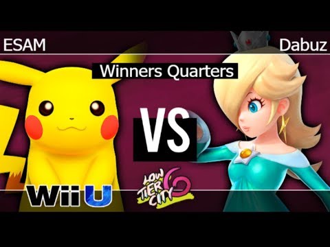 LTC 6 - PG | ESAM (Pikachu) vs GRV | Dabuz (Rosalina) Winners Quarters - Smash 4