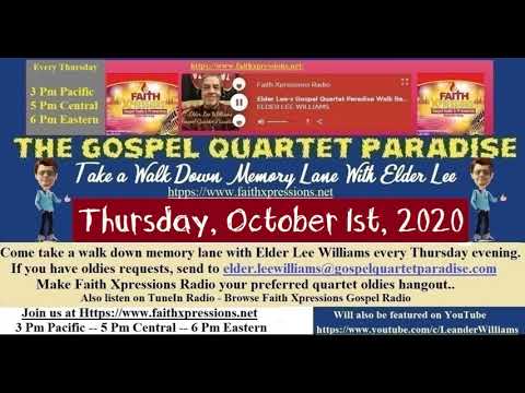 10 1 20 Gospel Quartet Paradise Down Memory Lane