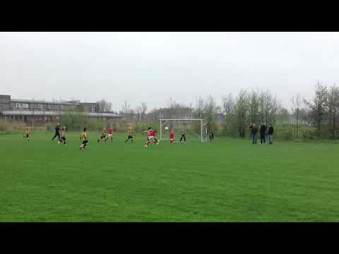 GJS F2 schiet in kampioenswedstrijd tegen Theole F2 op de l