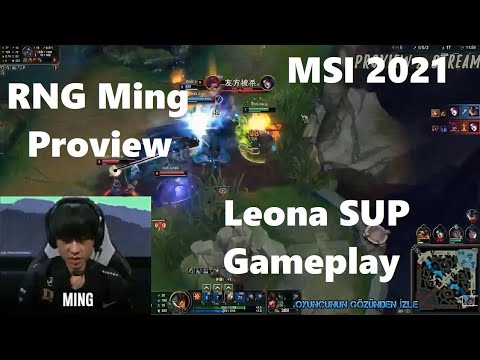 MSI 2021 Proview RNG Ming Leona Gameplay Support RNG vs UOL