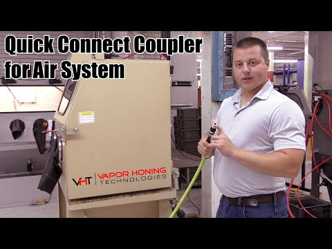MUST SEE!! Universal Quick Connect Coupler for your Air System - Vapor Honing Technologies