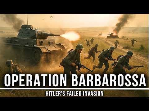 Fall Asleep To | The ENTIRE Operation Barbarossa | Hitler’s Failed Invasion | WW2 War Documentary