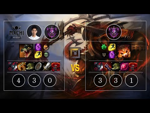 MCX PK Renekton vs Gnar Top - KR Master Patch 10.11