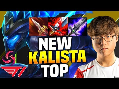 KOREAN CHALLENGER TRIES KALISTA TOP! - KALISTA TOP | Season 2020 KR SoloQ