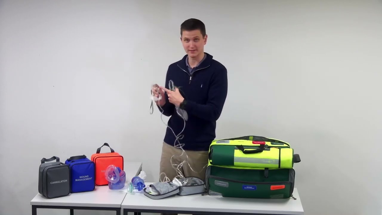 UK Basic Life Support Paramedic BAG ~ Show & Tell