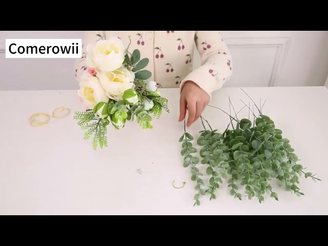 Vídeo relacionado con 4 Piezas Ramas Artificiales Decorativas - 110cm Plegable Tallos de Vegetación para Jarrones, Troncos de Plantas Artificiales Decorativas para Rellenar Jarrones, Bodas, Jardín, Oficina, Del Hogar
