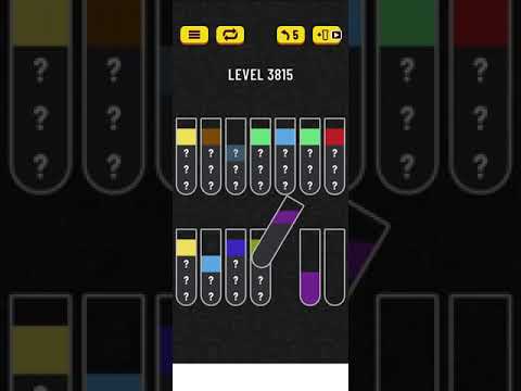 water sort puzzle level 3815