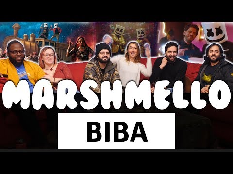 Music Monday! - Marshmello x Pritam - BIBA feat. Shirley Setia & Shah Rukh Khan - Group Reaction