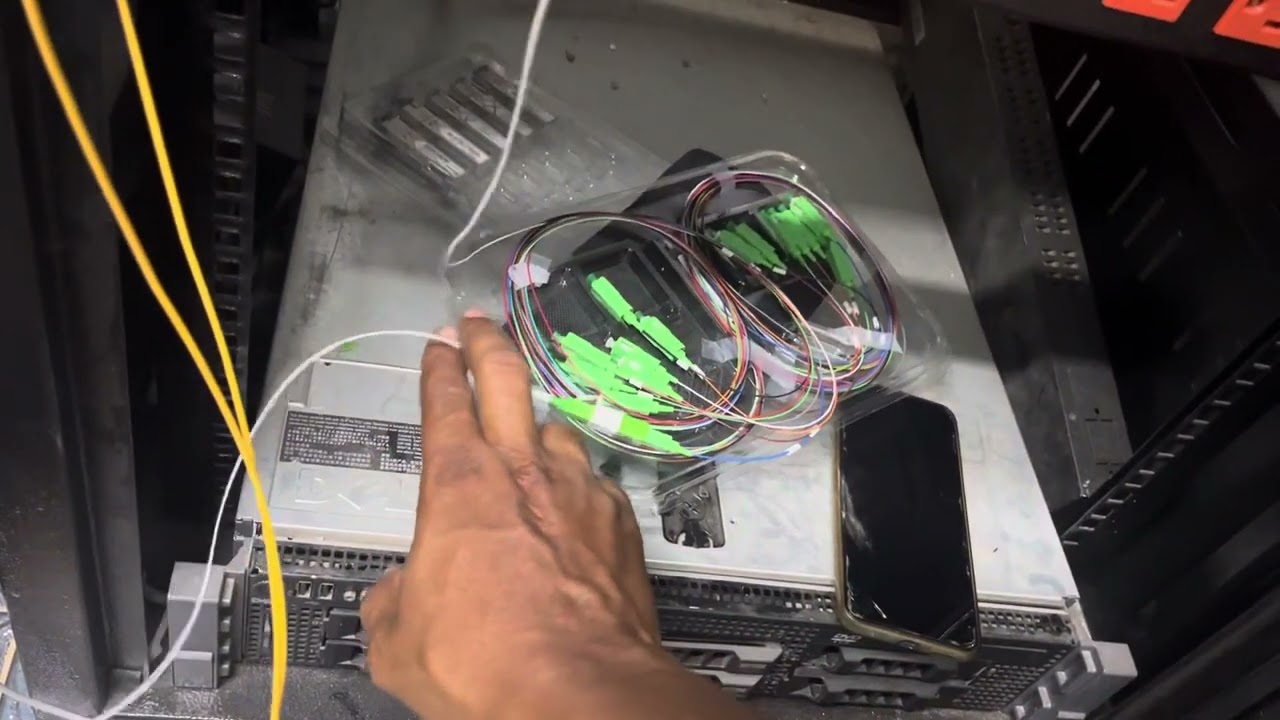 Pruebas De Potencia, splitter primario y secundario. Red De Fibra Óptica. Simulación Potencias Real