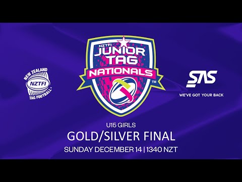NZTFI | JUNIOR TAG NATIONALS 2026 | U15 GIRLS GOLD/SILVER FINAL