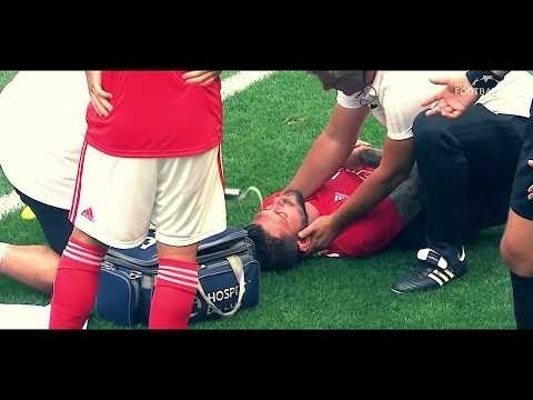 Facundo Ferreyra carried off after collision with teammate before shootout defeat