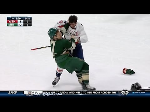 Tom Wilson vs Chris Stewart
