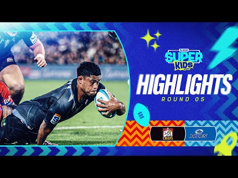 HIGHLIGHTS | CHIEFS v BLUES | Super Rugby Pacific 2025 | Round 5