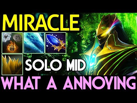 Miracle- Dota 2 [Rubick] 9k Solo Mid | What a Annoying