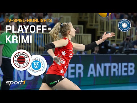 Spieltag Highlights: VC Wiesbaden vs. Dresdner SC | 1. Volleyball Bundesliga