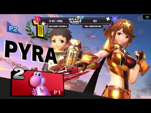GGxC 14 - ST AcT Ividal (Yoshi) vs Ned (Pyra Mythra, Sephiroth) - Pools - Winners Semi-Final