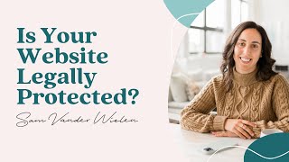 WEBSITE POLICIES (what you need to legally protect your website)