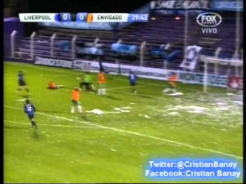 Liverpool 1 Envigado 0 (Relato Martin Kesman)  Copa Sudamericana 2012 (20/9/2012)