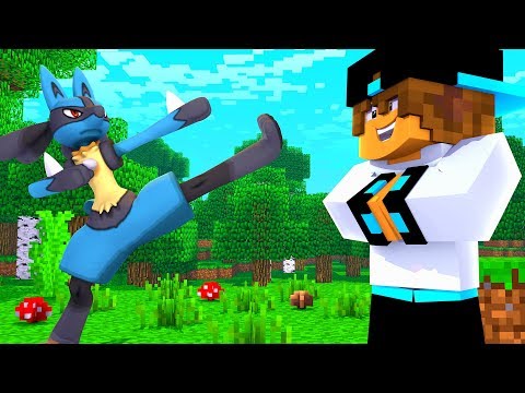 Minecraft: LUTADOR POKEMON *Lucario* - POKEMON SUN AND MOON Ep.11  ‹T1G3R›